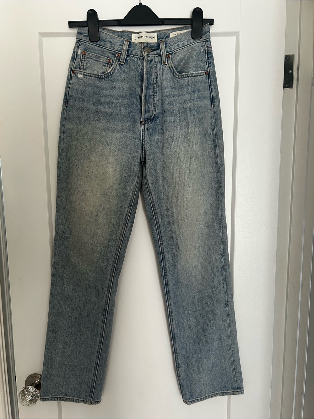 Denim Forum The Joni High Rise Loose 29L Straight Leg size 24 - Picture 4 of 15